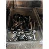 Image 4 : Bins 4 w/Sandwich Baskets, Fry Bins, Utensils, Tumblers, Cambro Bins