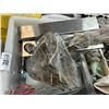 Image 1 : Large Cambro Bin w/Asst. Utensils, Supplies, Fry Baskets