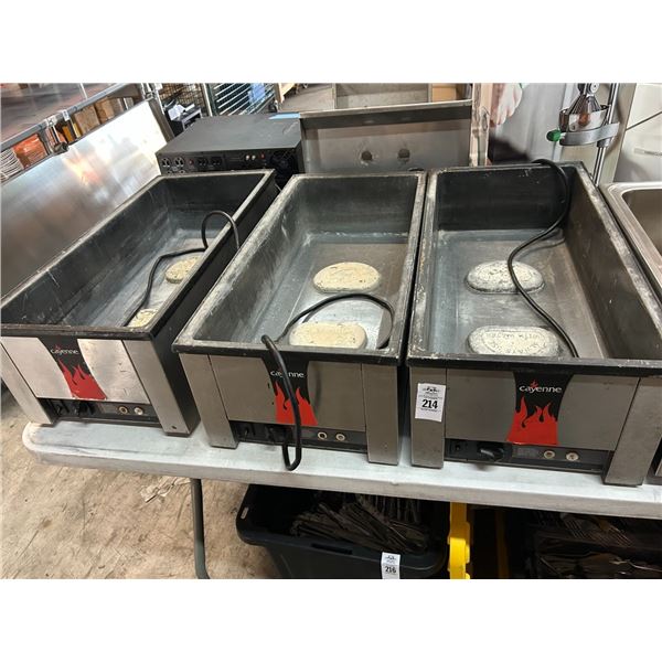 2-Cayenne Elongated Food Warmers - 2 X $