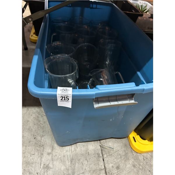 Large Bin Full of Plastic Pitchers