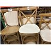 Image 1 : 120-Bentwood Padded Dining Chairs - 120 X $