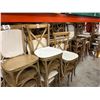 Image 2 : 120-Bentwood Padded Dining Chairs - 120 X $