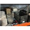 Image 2 : Large Shelf Lot Dishes, Pitchers, Utensils, Banquet Supplies