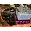 Image 2 : Pallet of Dish Washer Racks w/Asst. Glassware, Wine Crafts