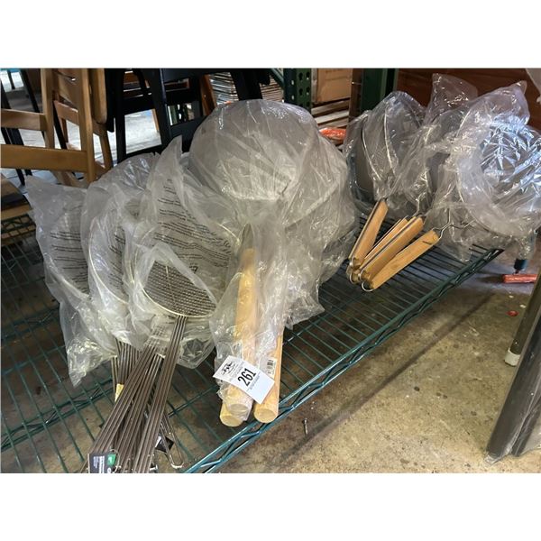 New Fry Baskets, Skimmers