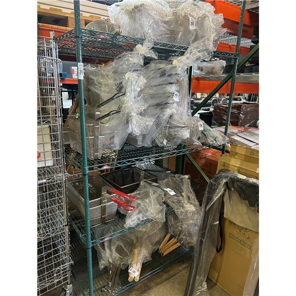Metro Green Coated 4 Shelf Storage Rack