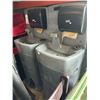 Image 1 : Lavex Plastic Molded Banquet Wash Stations - Pair