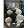 Image 2 : Cambro Dish Carts 2, Large Lot Asst. Dishes