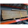 Image 1 : 11-Wood 8' Folding Banquet Tables 10/6'  1  - 11 X $