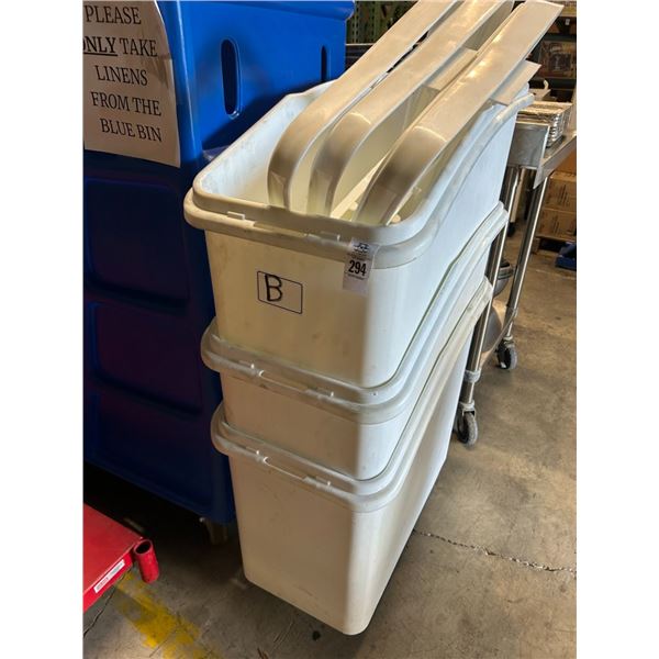 Rolling Ingredient Bins - 3