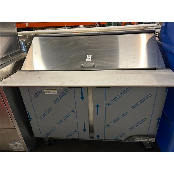 Bev Air New  4' Rolling Ref Sandwhich Prep Unit - SPE48HC18M018