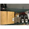 Image 1 : Shelf Lot Soap/Towel Dispensers
