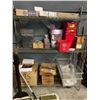 Image 1 : Dirty Water Buckets, Cleaning Supplies, Floor Mop - 3 Shelves