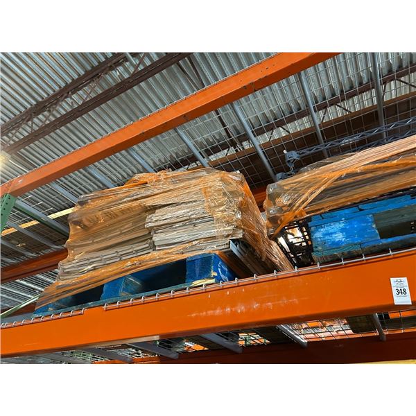 Pallet w/Asst. Shelving - 2