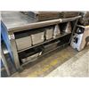 Image 1 : SS  5'  Bullnose Work Table w/Cabinet Storage
