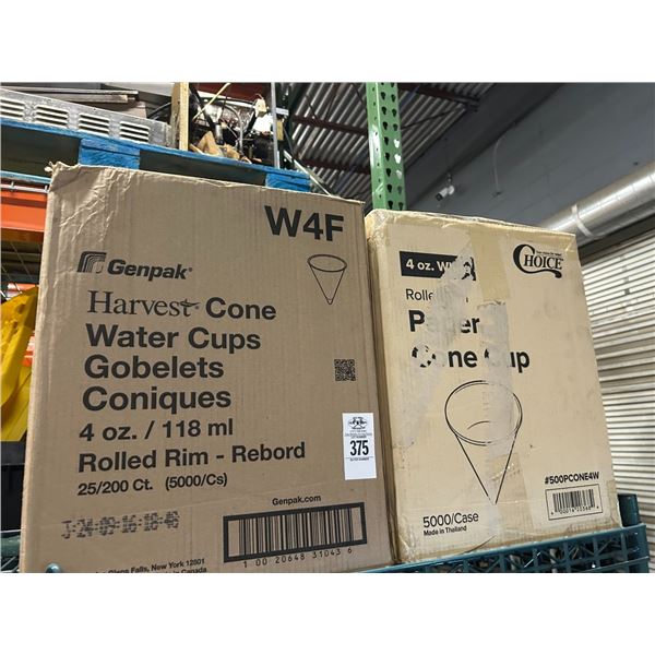Water Cups, Cone Cups