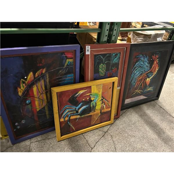 Asst. Framed Art - 4