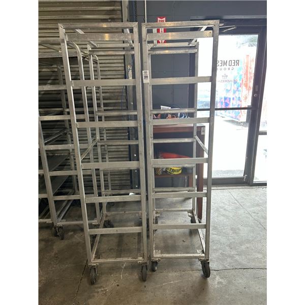 2 Square Style Tray Carts