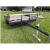 Image 12 : TILT BED TRAILER - 8-FT 9-IN BED - PULLS GREAT!
