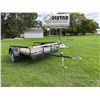 Image 1 : TILT BED TRAILER - 8-FT 9-IN BED - PULLS GREAT!