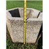 Image 11 : CONCRETE PLANTERS WITH AN EXPOSED AGGREGATE FINISH