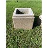 Image 2 : CONCRETE PLANTERS WITH AN EXPOSED AGGREGATE FINISH