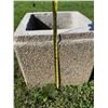 Image 3 : CONCRETE PLANTERS WITH AN EXPOSED AGGREGATE FINISH