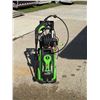 Image 2 : KAWASAKI NINJA 1800 PSI ELECTRIC PRESSURE WASHER WITH HOSE REEL - WORKS!