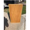 Image 4 : WOODEN WALL-MOUNTED DISPLAY CASE OR SHADOW BOX WITH A GLASS DOOR