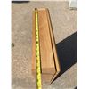 Image 5 : WOODEN WALL-MOUNTED DISPLAY CASE OR SHADOW BOX WITH A GLASS DOOR