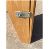 Image 7 : WOODEN WALL-MOUNTED DISPLAY CASE OR SHADOW BOX WITH A GLASS DOOR