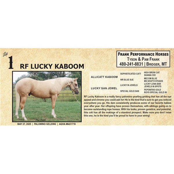 RF LUCKY KABOOM