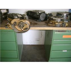 LISTA 12 DRAWER BUTCHER BLOCK WORK BENCH