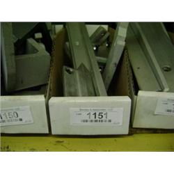 BOX OF MISC ALUMINUM ANGLES