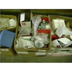 BOX OF RIVETS AND SCREWS