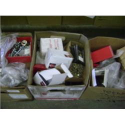 BOX OF RIVETS AND SCREWS