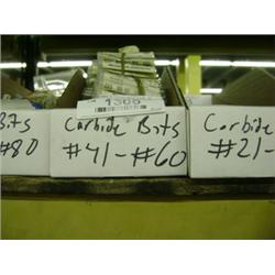 BOX OF CARBIDE BITS