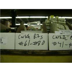 BOX OF CARBIDE BITS