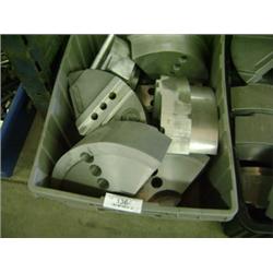 BOX OF ENGINE LATHE CHUCKS