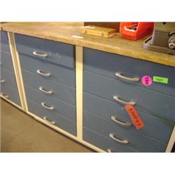 10 DRAWER WORK BENCH