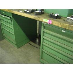 LISTA 10 DRAWER BUTCHER BLOCK WORK BENCH