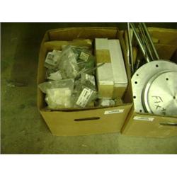 BOX OF RIVETS/NUTS