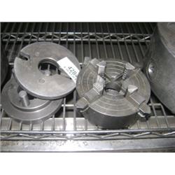 5" 4 JAW CHUCK W/ATTACHMENTS