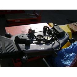 PRESTO HYDRAULIC CART WITH MOWER ATTACHMENT