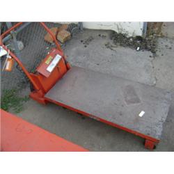 PRESTO HYDRAULIC CART WITH MOWER ATTACHMENT