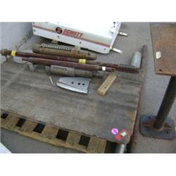 PALLET OF MISC LARGE DRILL BITS