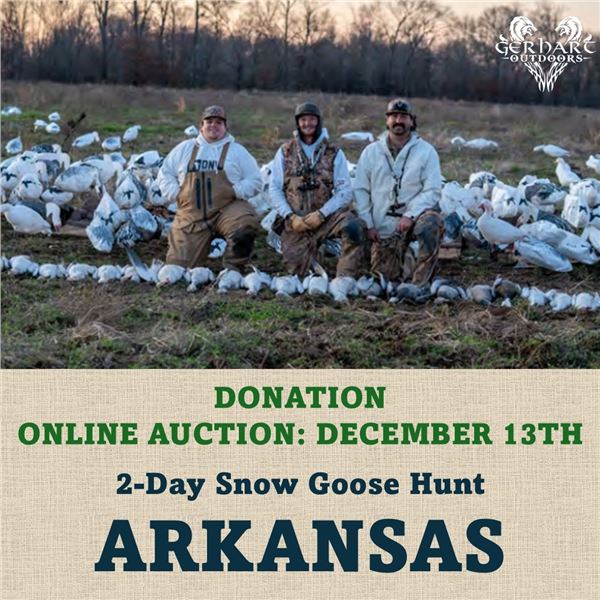 2-Day Snow Goose Hunt in Arkansas