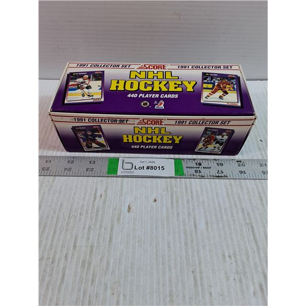 1991 Score NHL Hockey Card Set-440 Cards