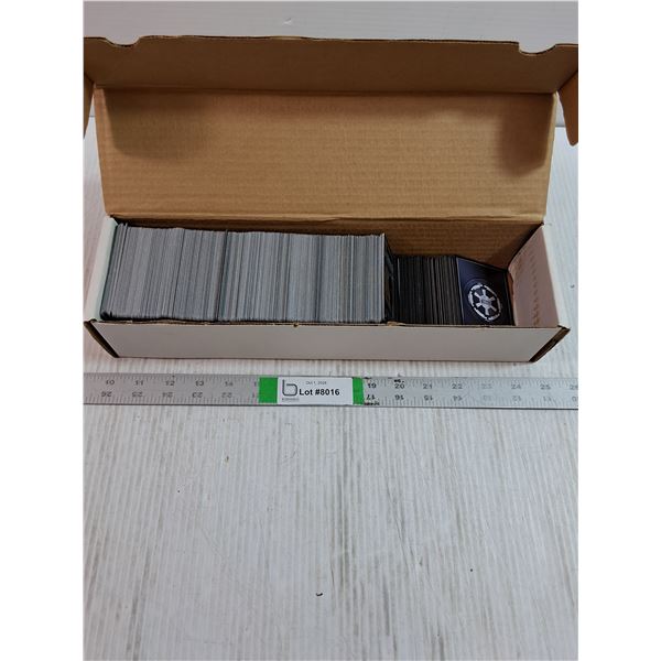 Box Containing Star Wars Customizable Cards-as is