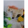 Image 7 : Assorted Kid's Toys, Vehicles, Horses, Mega Bloks, Lego Duplo Blocks, Paw Patrol Bowling Pins, Misc